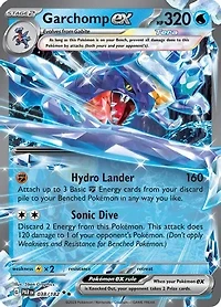Garchomp ex - 038/182 - Double Rare