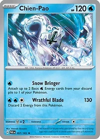 Chien-Pao - 057/182 - Holo Rare