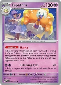 Espathra - 081/182 - Holo Rare