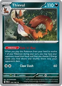 Thievul - 120/182 - Holo Rare