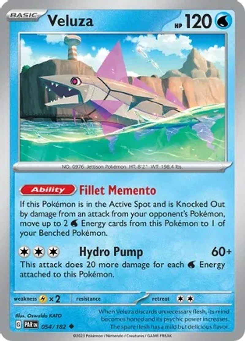 Veluza - 054/182 - Uncommon - Reverse Holo