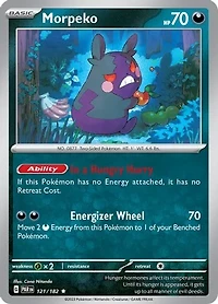 Morpeko - 121/182 - Rare - Reverse Holo