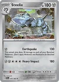 Steelix - 125/182 - Rare - Reverse Holo