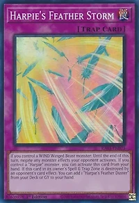 Harpie's Feather Storm - RA01-EN073 - Super Rare - 1st Edition