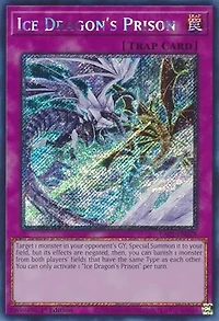 Ice Dragon's Prison - RA01-EN078 - Platinum Secret Rare - 1st Edition