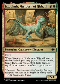 Itzquinth, Firstborn of Gishath