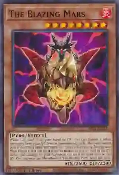 The Blazing Mars - SR14-EN015 - Common - 1st Edition