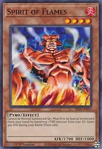 Spirit of Flames - SR14-EN019 - Common - 1st Edition