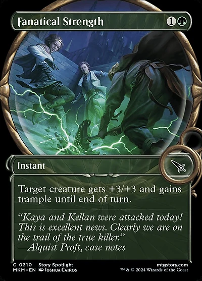 Fanatical Strength - Foil - Showcase