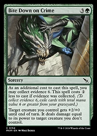 Bite Down on Crime - Foil
