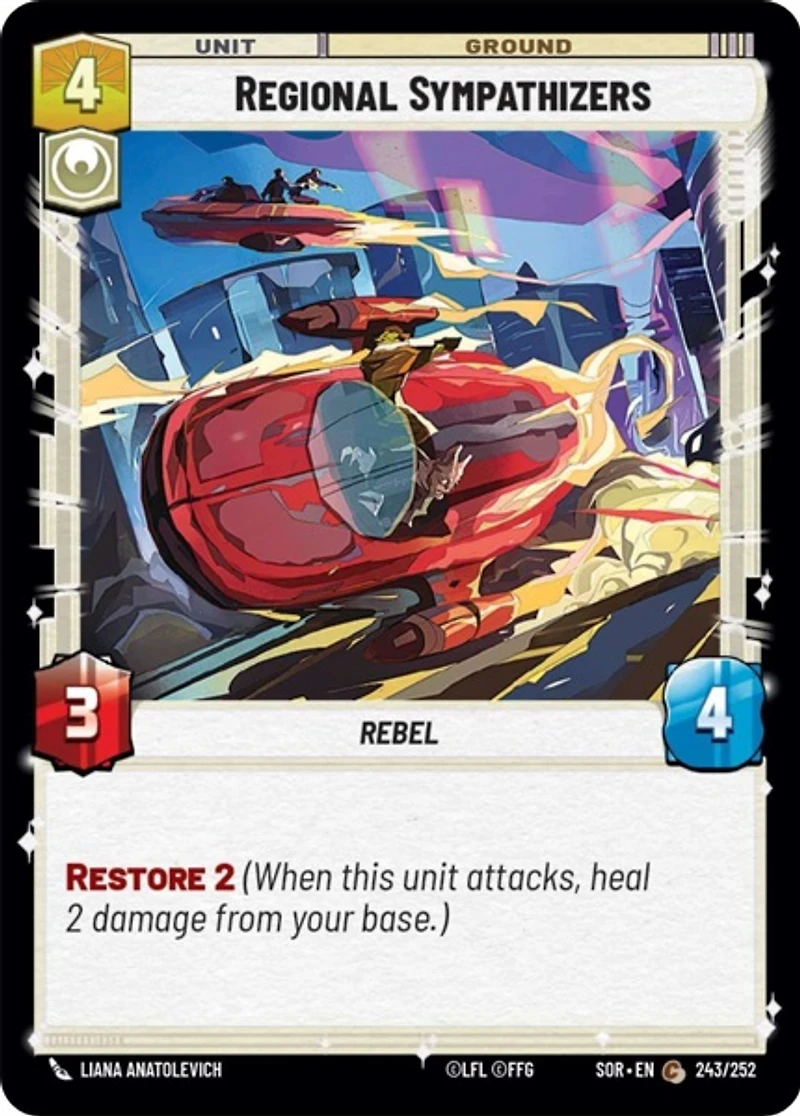 Regional Sympathizers