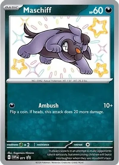 Maschiff - SVP071 - SVP Black Star Promos