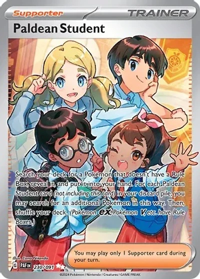Paldean Student - 230/091 - Ultra Rare