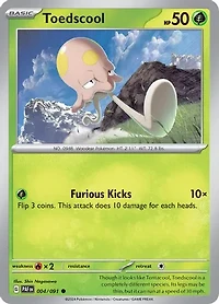 Toedscool - 004/091 - Common - Reverse Holo