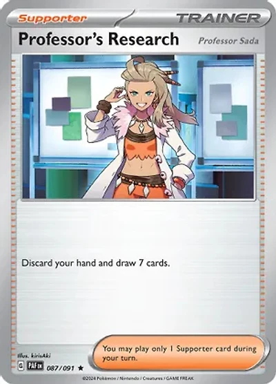 Professor's Research[Professor Sada] - 087/091 - Rare - Reverse Holo