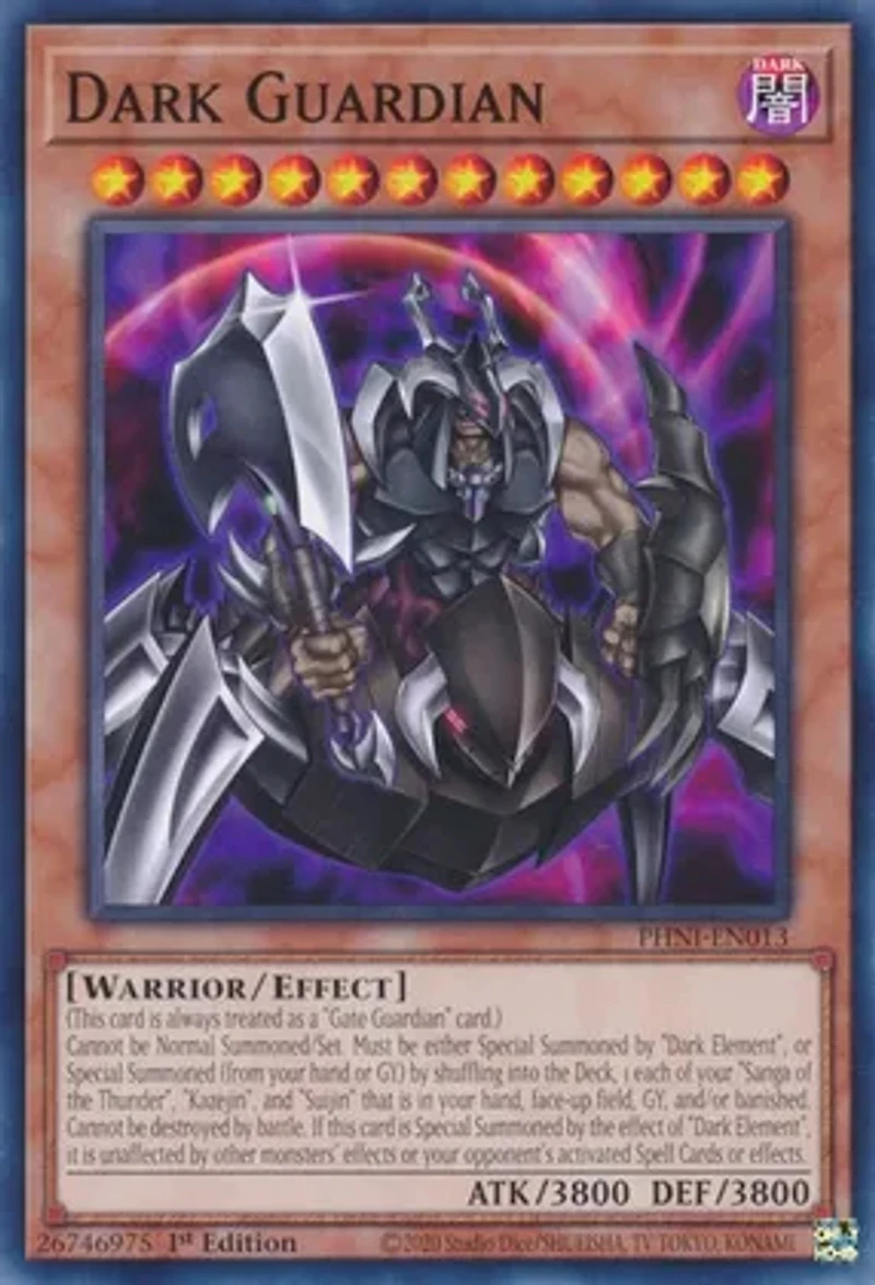 Dark Guardian - PHNI-EN013 - Common - 1st Edition