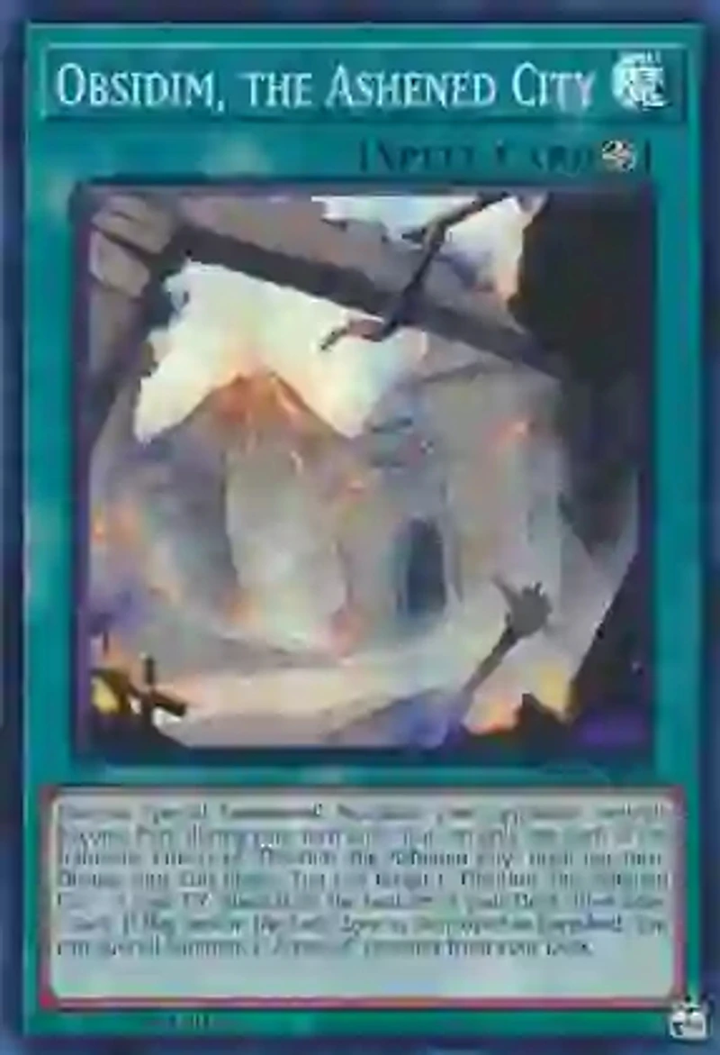 Obsidim, the Ashened City - PHNI-EN094 - Super Rare - 1st Edition