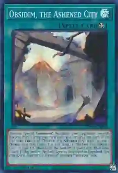 Obsidim, the Ashened City - PHNI-EN094 - Super Rare - 1st Edition