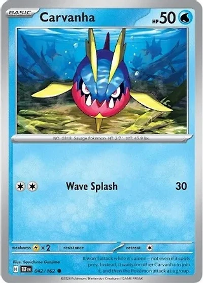 Carvanha - 042/162 - Common