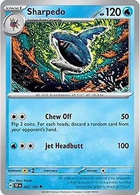 Sharpedo - 043/162 - Uncommon