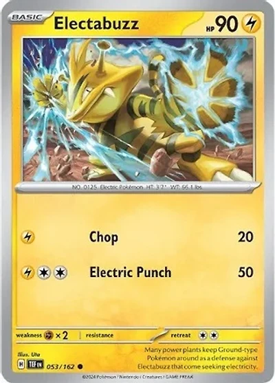 Electabuzz - 053/162 - Common