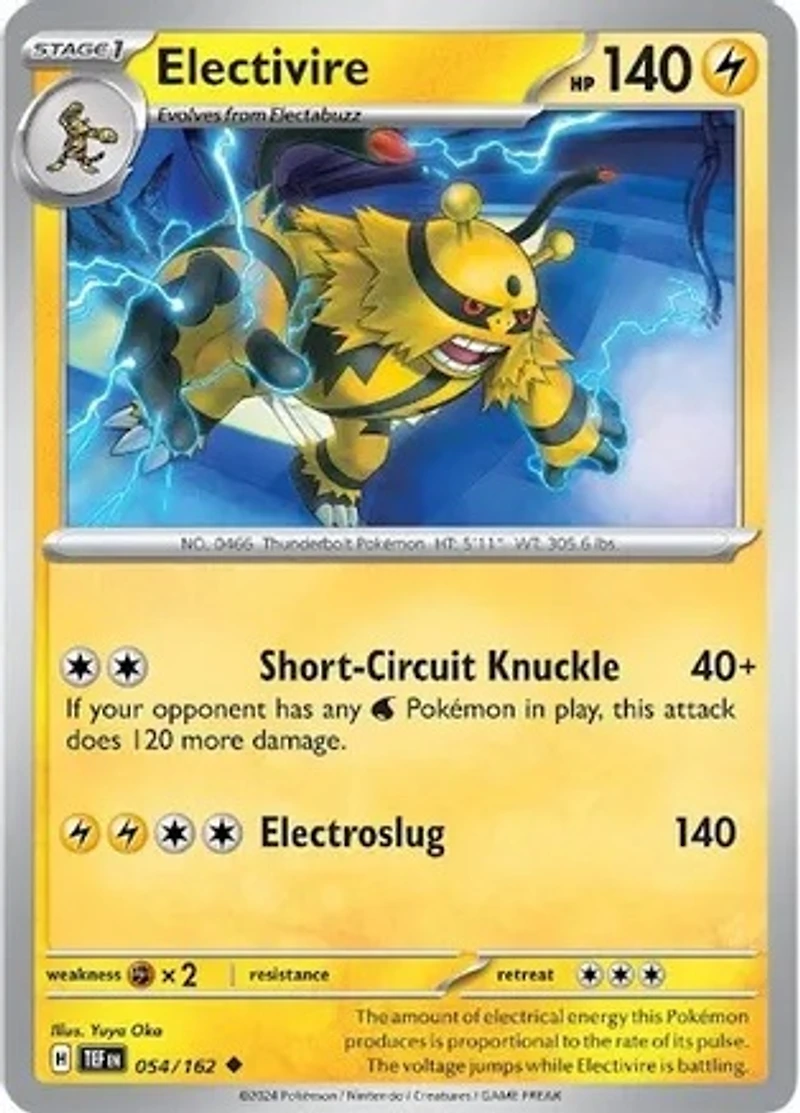 Electivire - 054/162 - Uncommon
