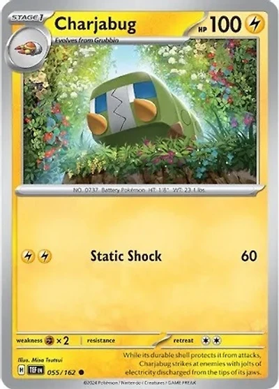 Charjabug - 055/162 - Common