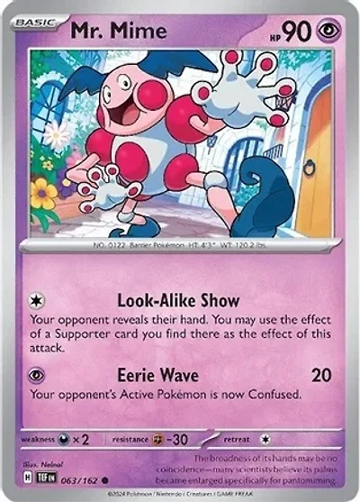 Mr. Mime - 063/162 - Common
