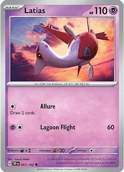 Latias - 067/162 - Uncommon