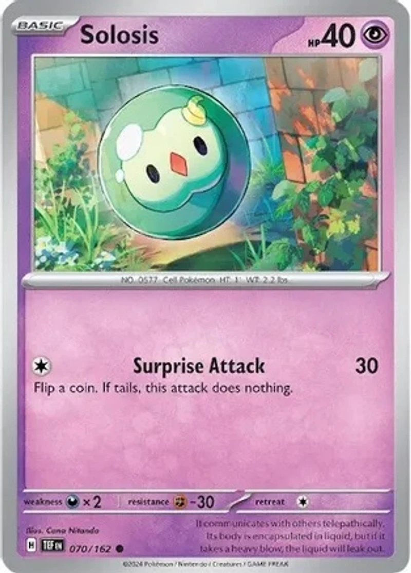 Solosis - 070/162 - Common - Reverse Holo