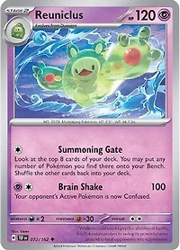 Reuniclus - 072/162 - Uncommon