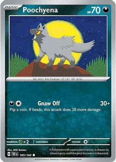 Poochyena - 105/162 - Common