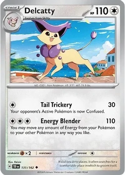 Delcatty - 131/162 - Uncommon