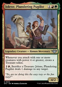 Jolene, Plundering Pugilist - Foil
