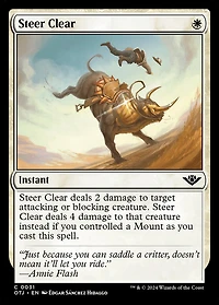 Steer Clear - Foil