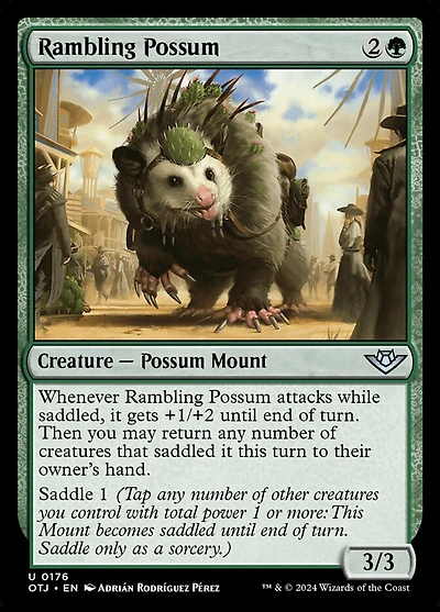 Rambling Possum - Foil