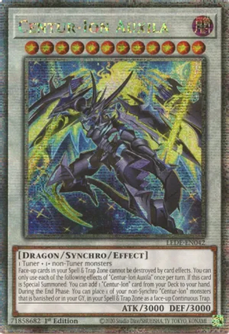 Centur-Ion Auxila - LEDE-EN042 - Secret Rare - 1st Edition