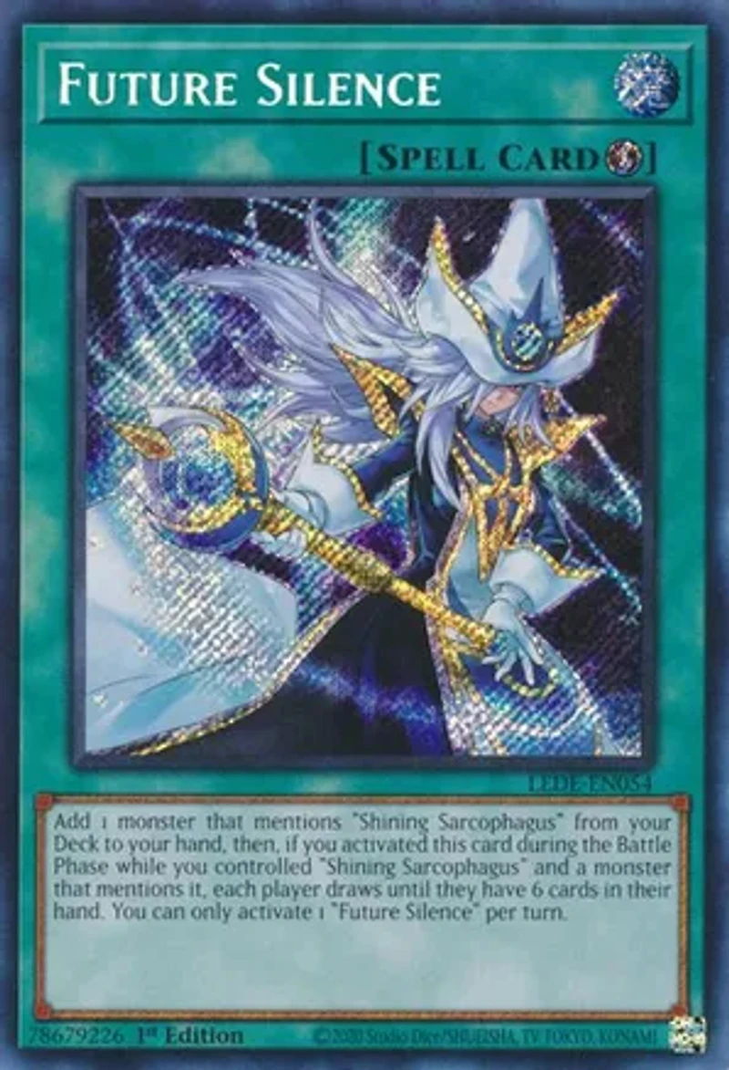 Future Silence - LEDE-EN054 - Secret Rare - 1st Edition