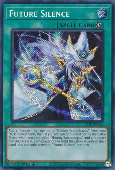 Future Silence - LEDE-EN054 - Secret Rare - 1st Edition