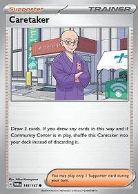 Caretaker - 144/167 - Common - Reverse Holo