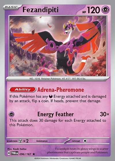 Fezandipiti - 096/167 - Holo Rare