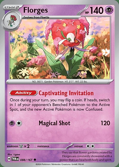 Florges - 088/167 - Uncommon