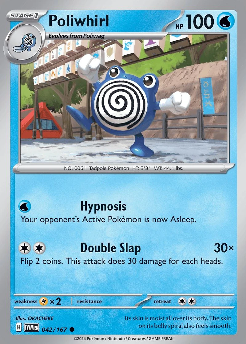 Poliwhirl - 042/167 - Common