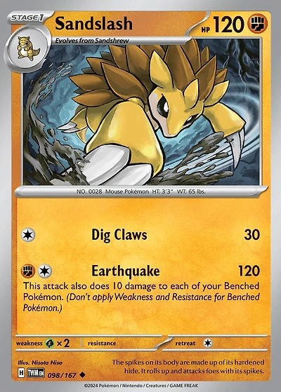 Sandslash - / - Uncommon