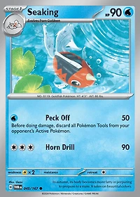 Seaking - 045/167 - Common - Reverse Holo