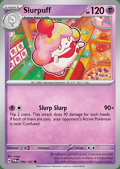 Slurpuff - 090/167 - Uncommon