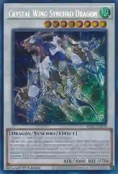 Crystal Wing Synchro Dragon - RA02-EN029 - Secret Rare - 1st Edition