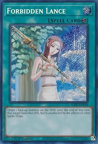 Forbidden Lance - RA02-EN058 - Secret Rare - 1st Edition