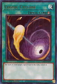 Cosmic Cyclone - RA02-EN061 - Ultra Rare - 1st Edition