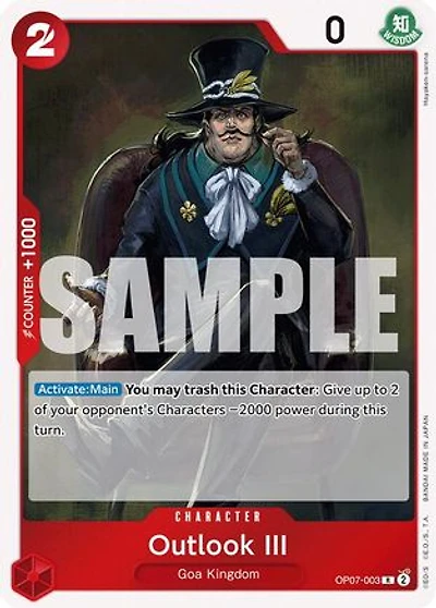 Outlook III - OP07-003 - R - Foil